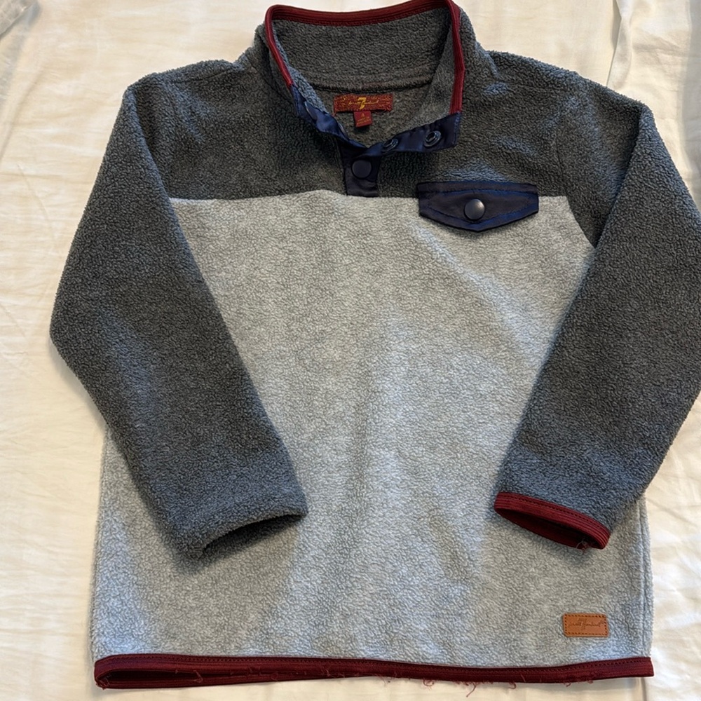 7 for all mankind fleece, size 4